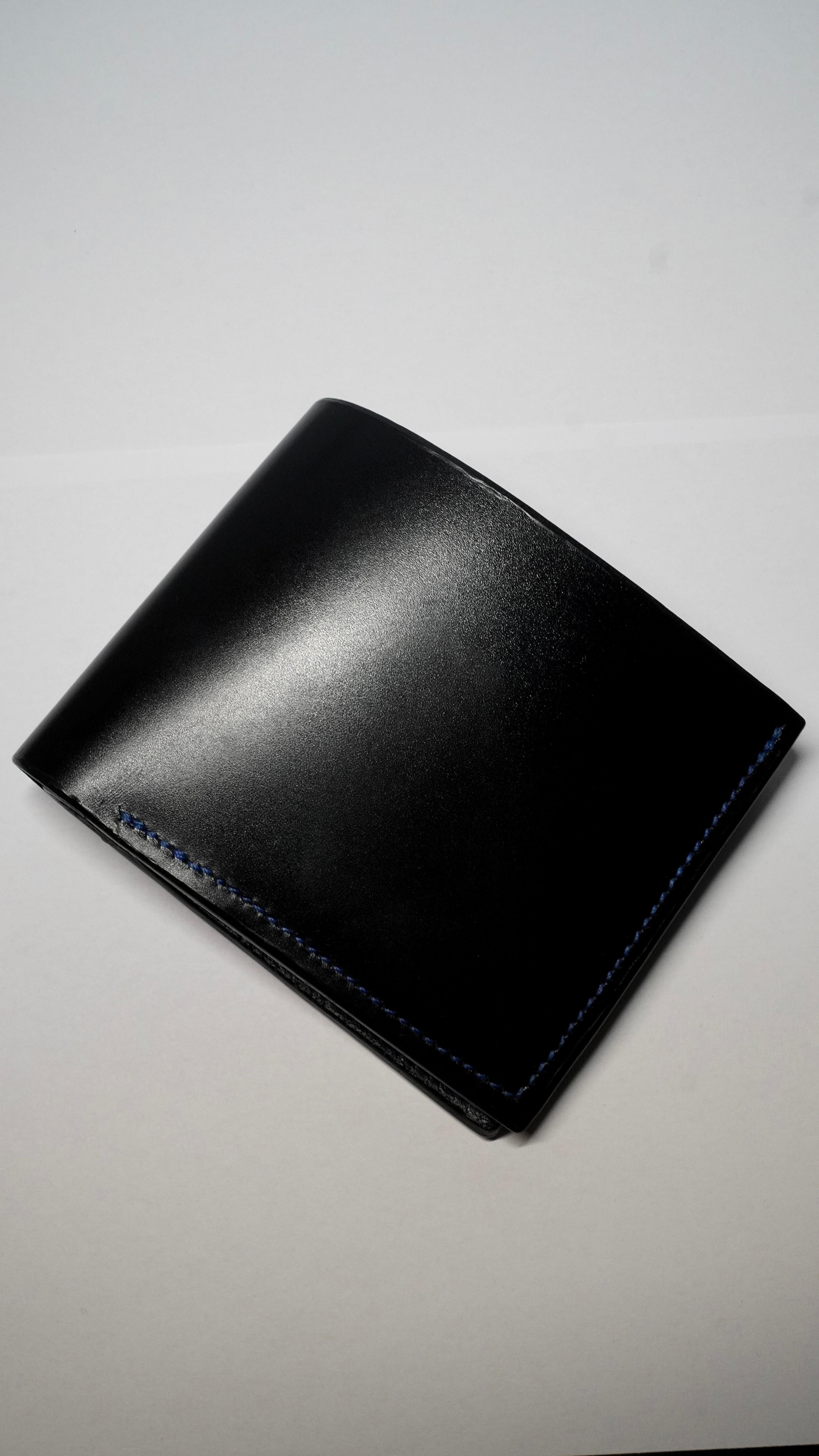 Portofel Premium Black & Royal Blue