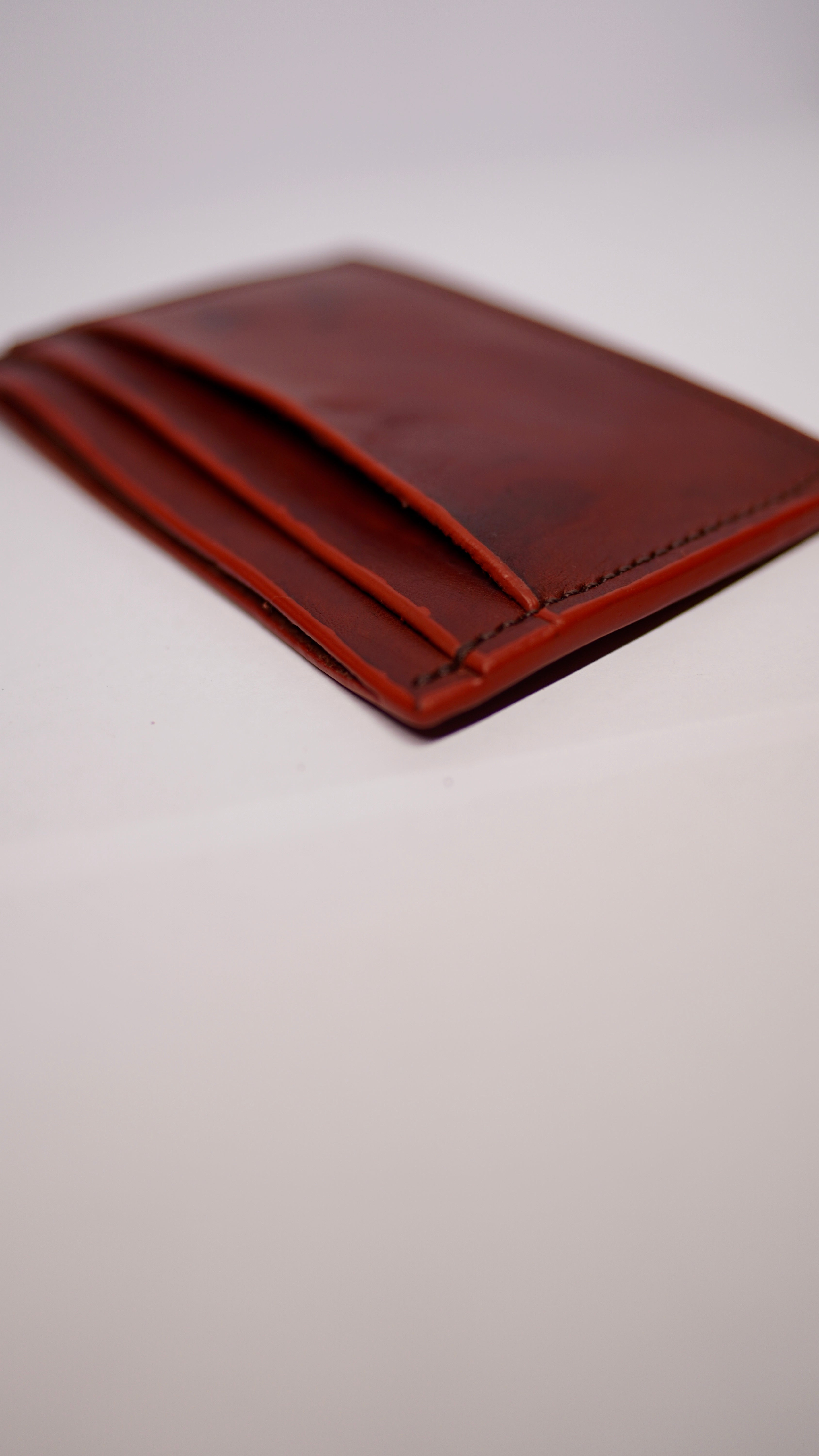 Cardholder din piele naturală – Maro Vintage