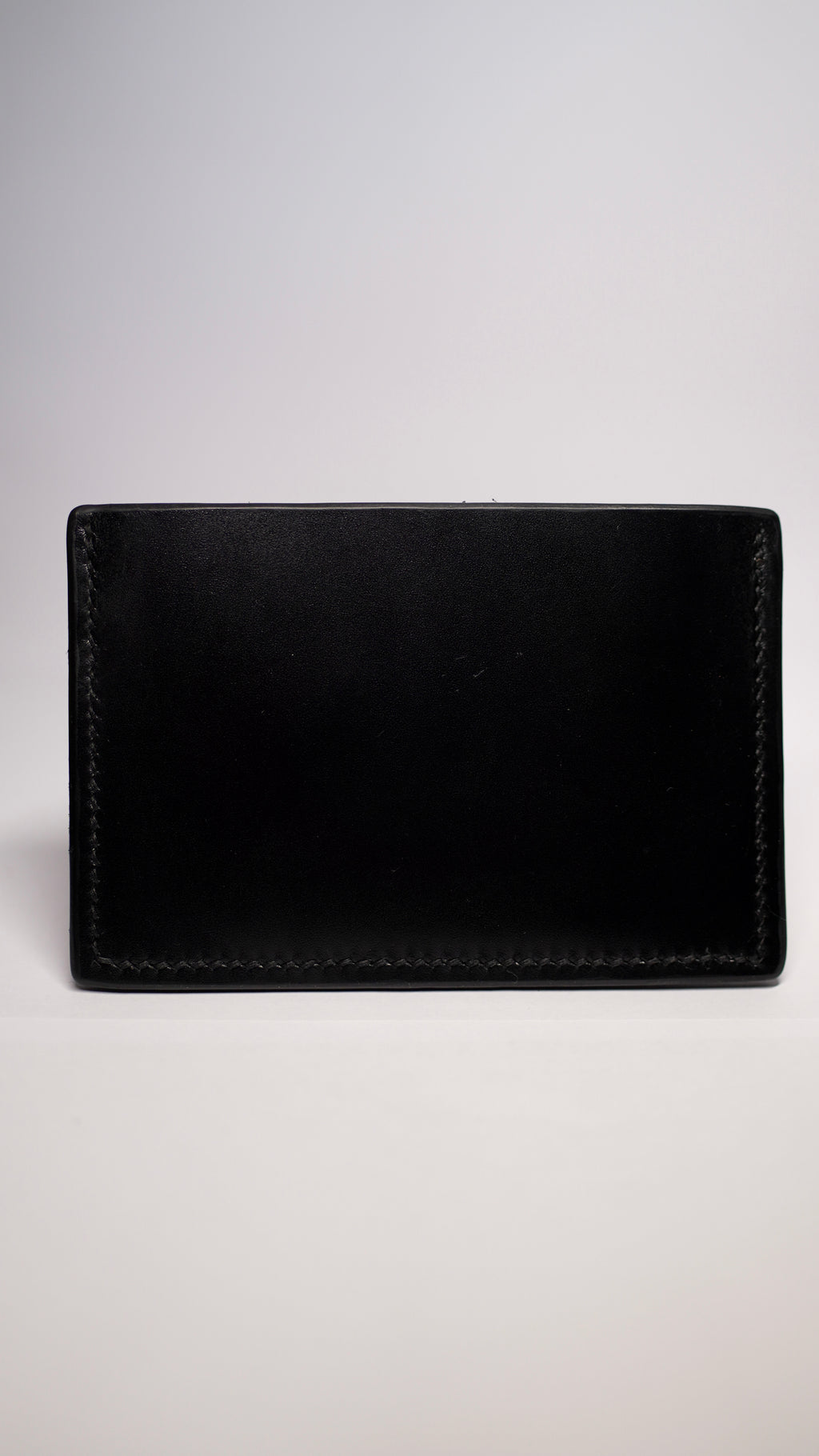 Cardholder din piele naturală – Negru Clasic
